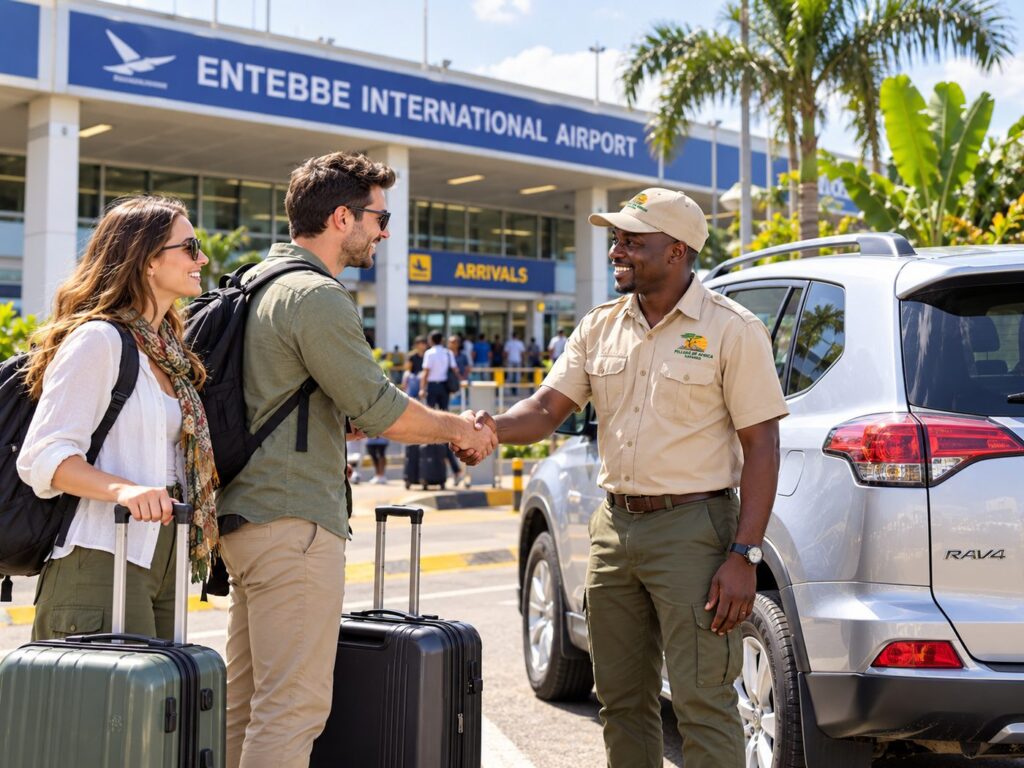 Entebbe Airport to Gulu City Car Hire Journey